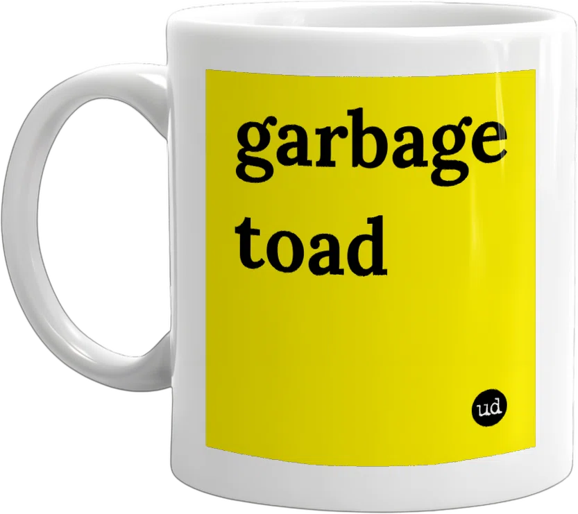garbage toad front
