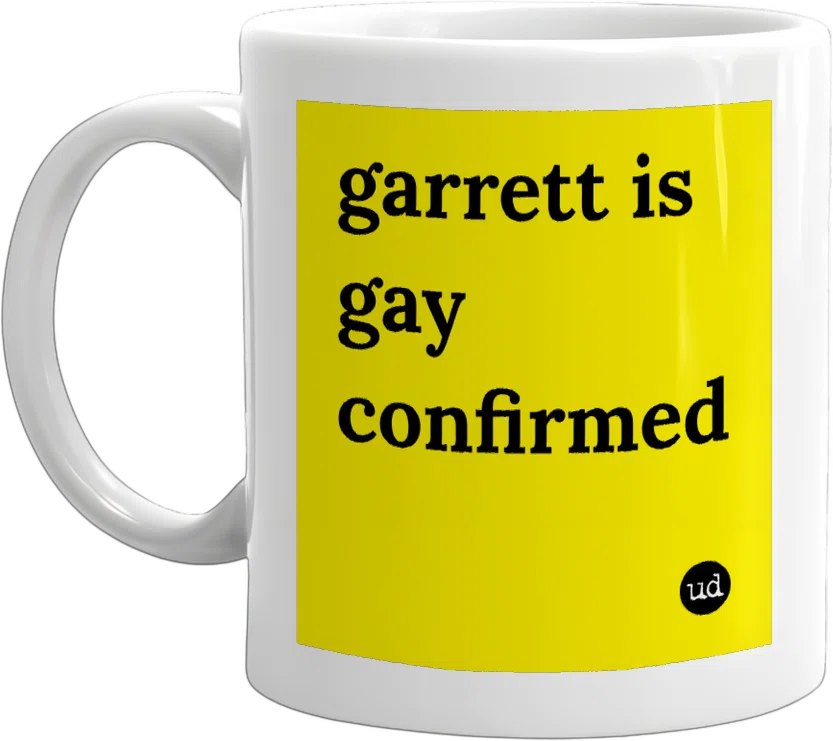 garrett is gay confirmed front