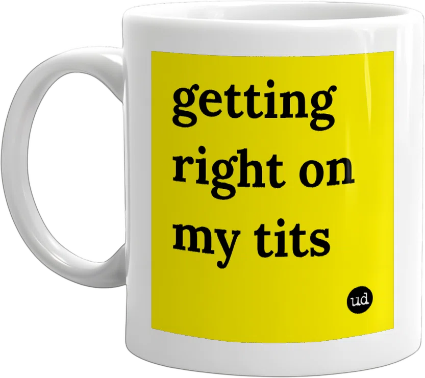 getting right on my tits front