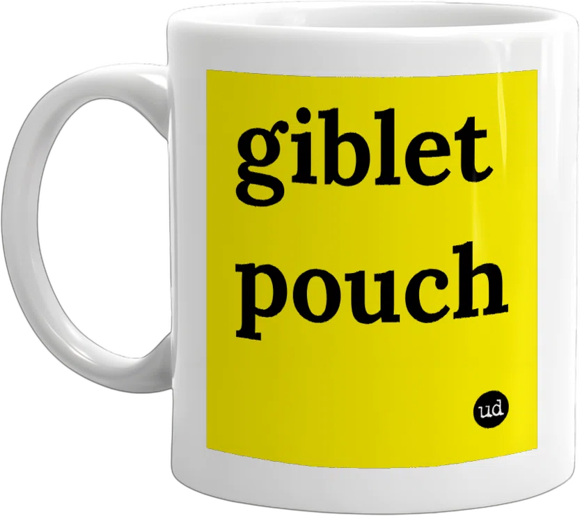giblet pouch front