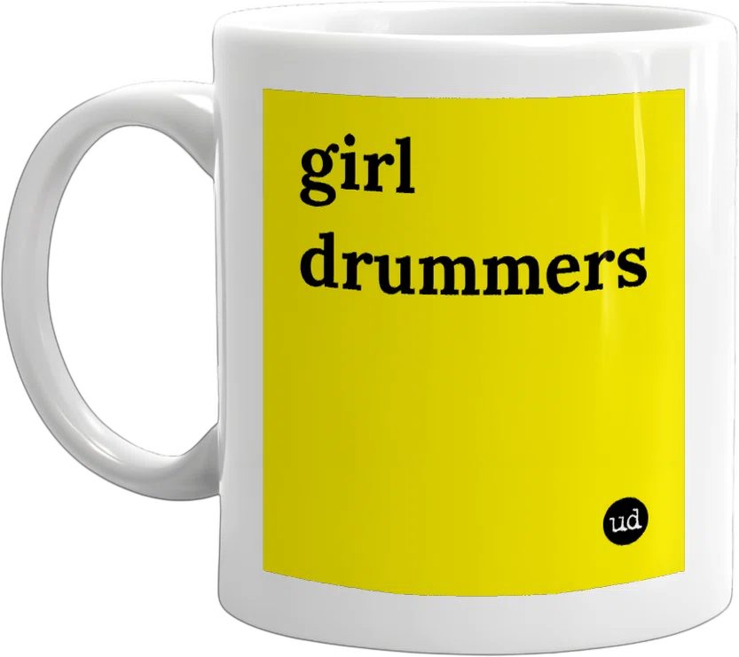 girl drummers front