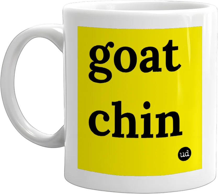goat chin front