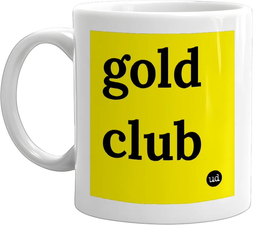 gold club front