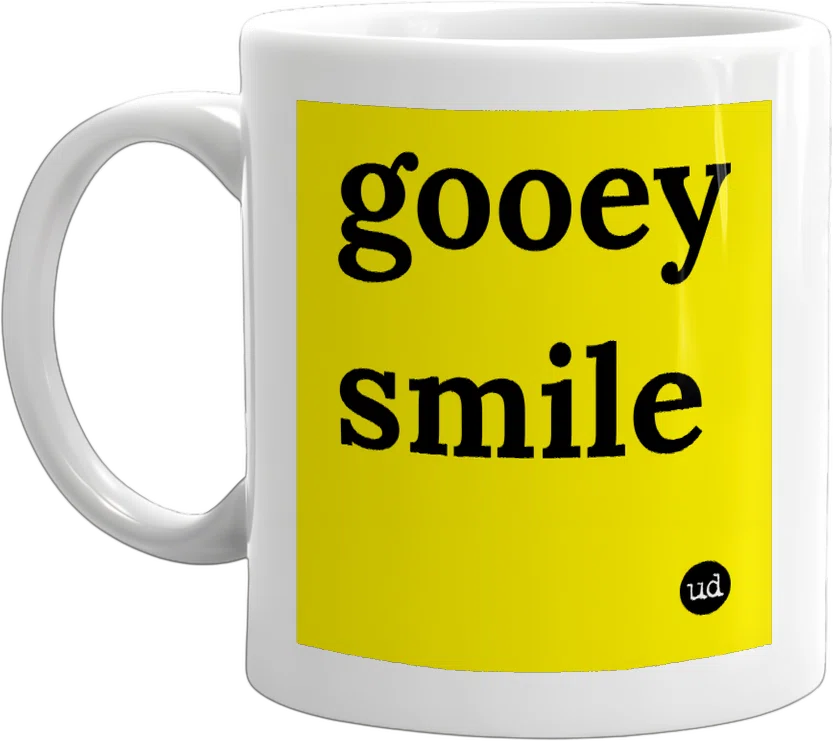 gooey smile front