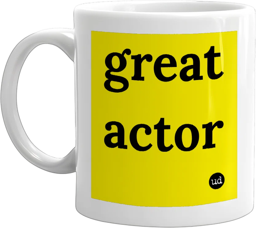 great actor front