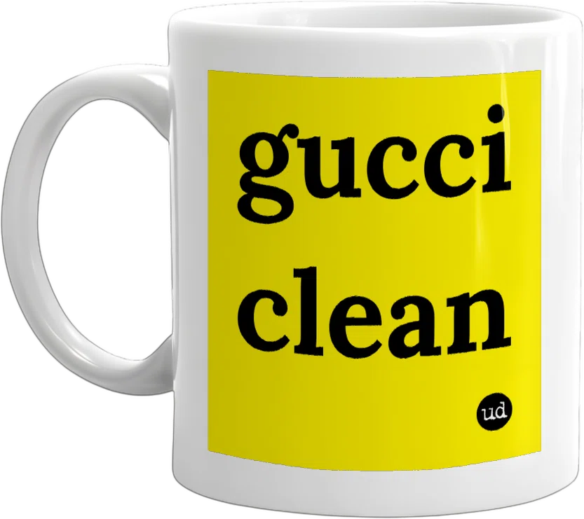 gucci clean front