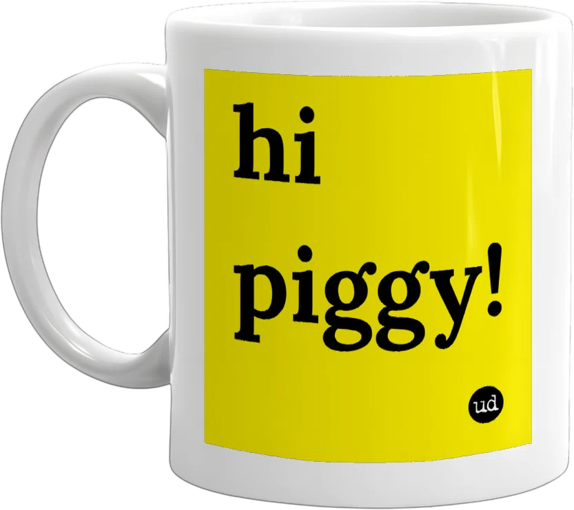 hi piggy! front