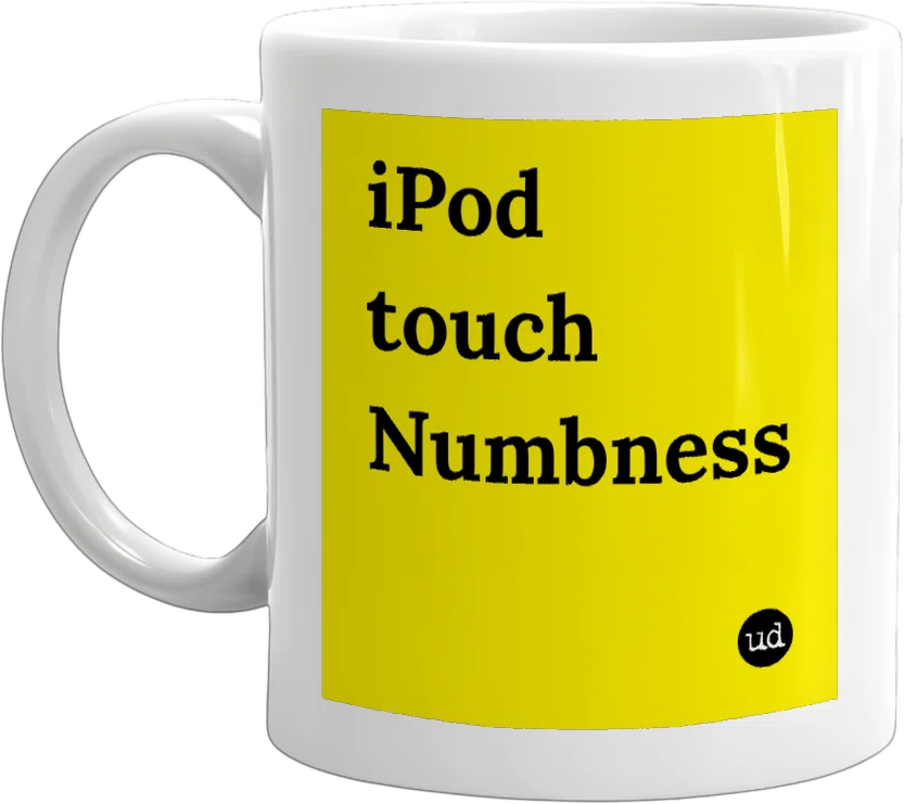 iPod touch Numbness front