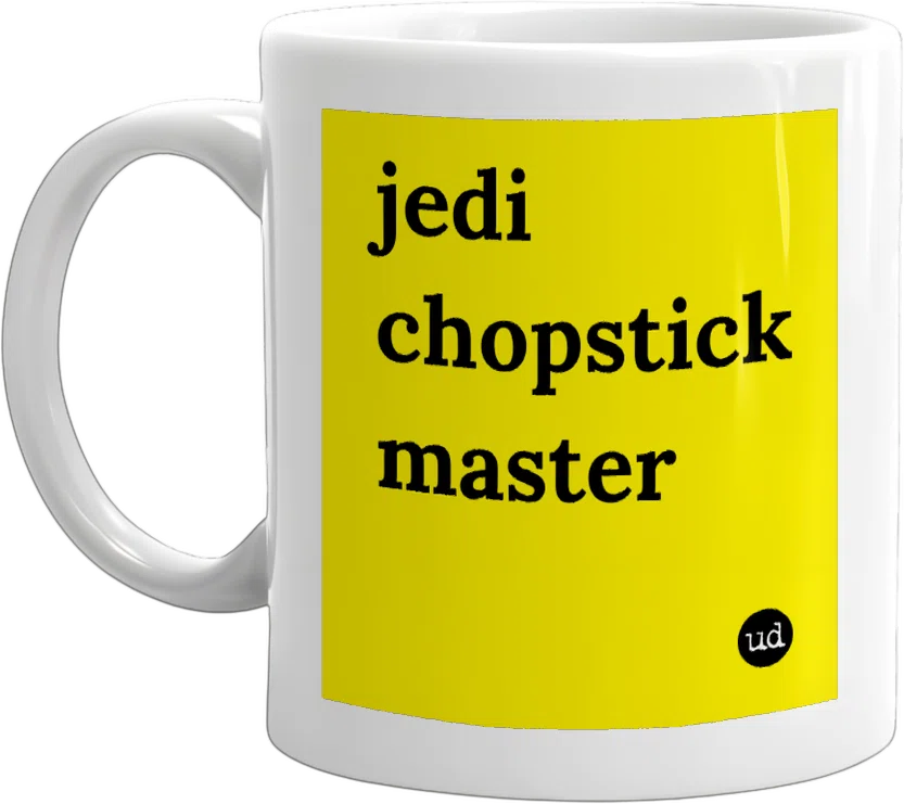 jedi chopstick master front