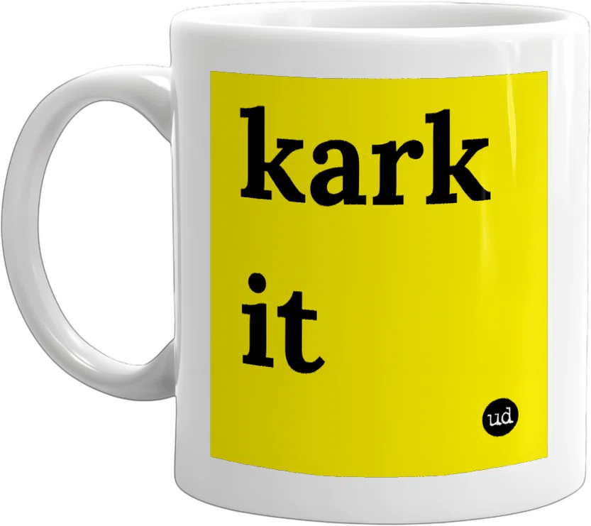 kark it front