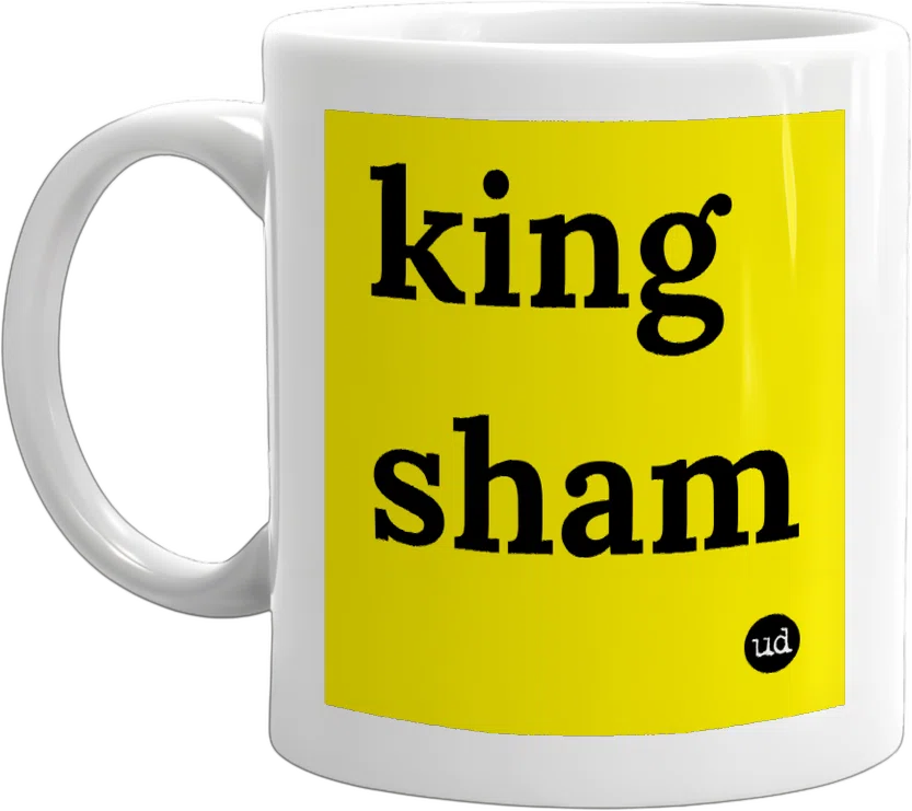 king sham front