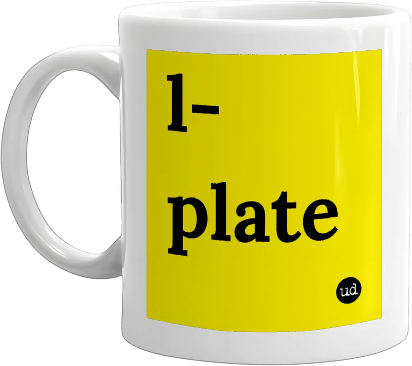 l-plate front