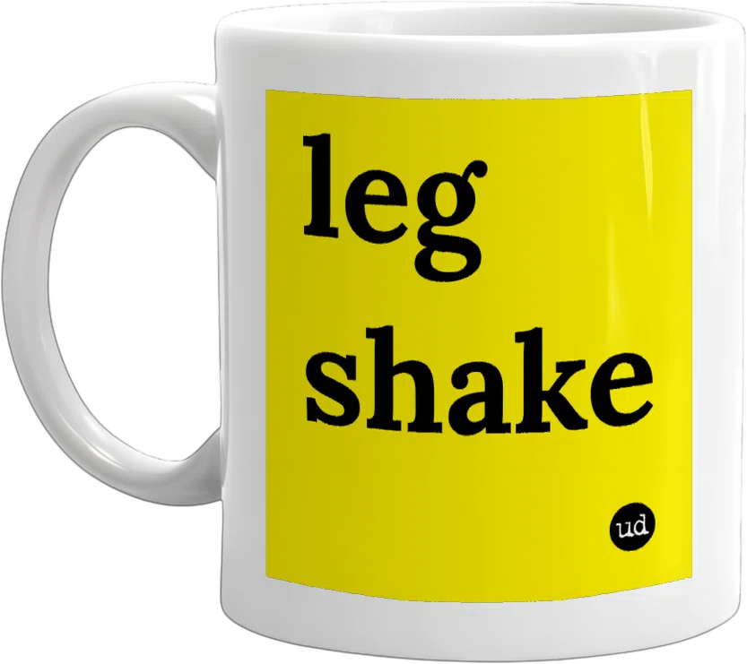 leg shake front