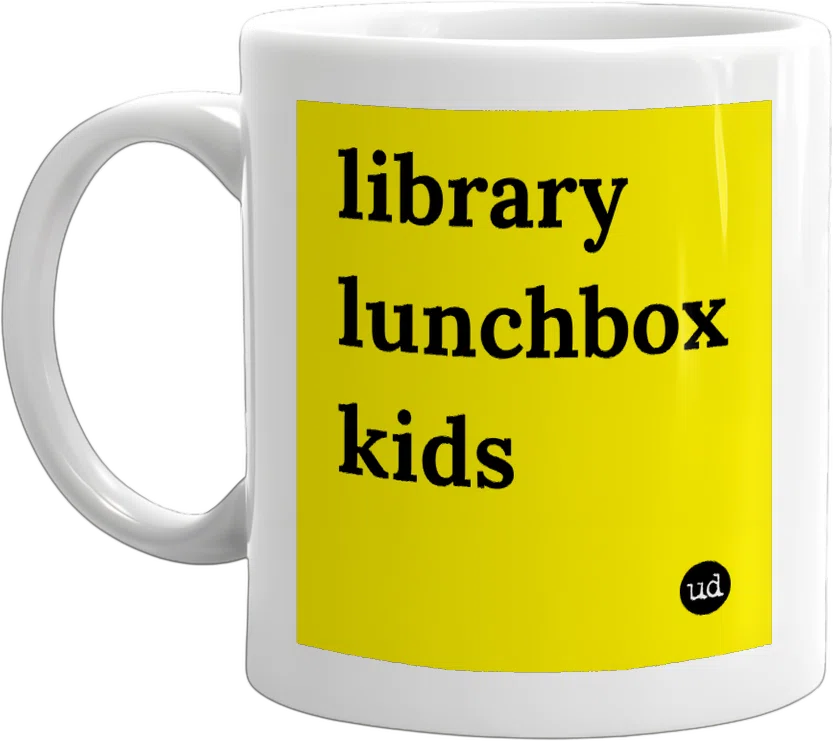 library lunchbox kids front