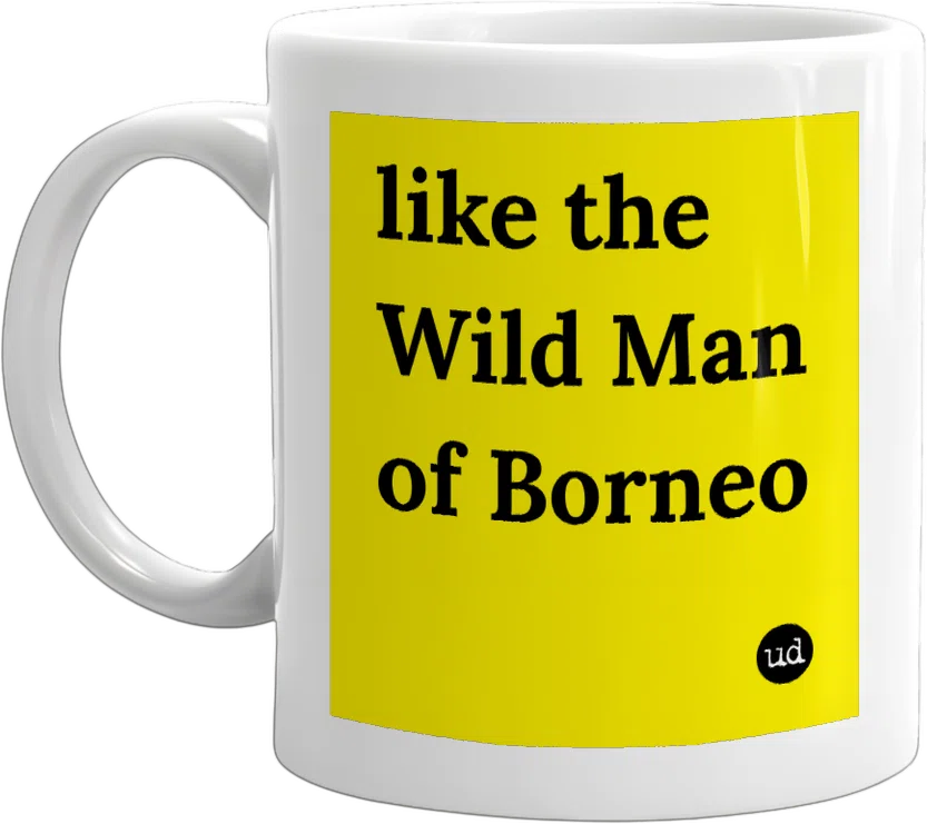 like the Wild Man of Borneo front