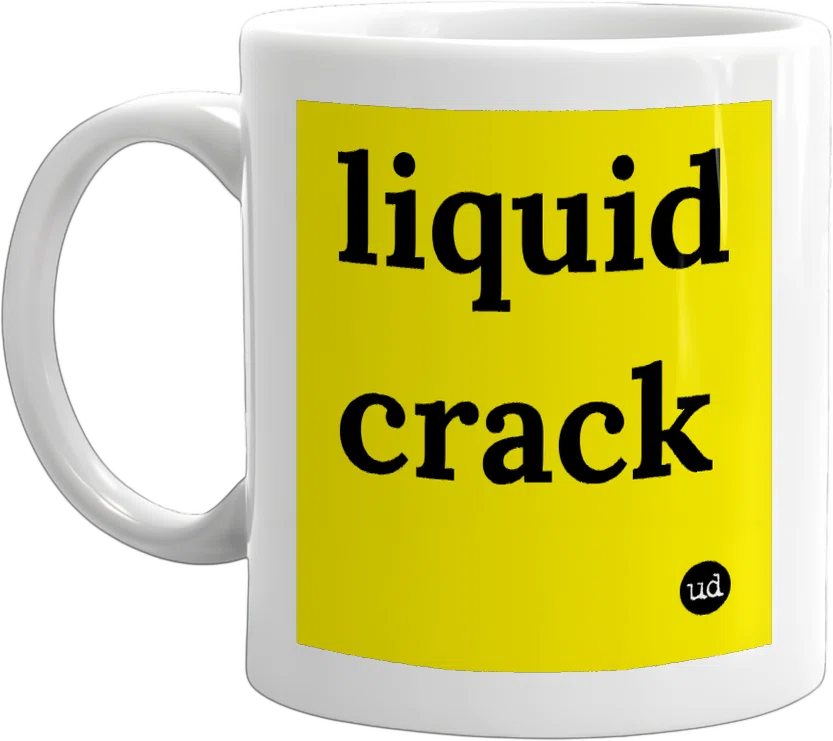 liquid crack front