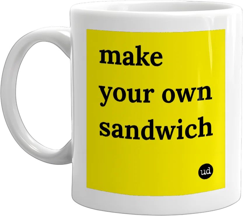 make your own sandwich front