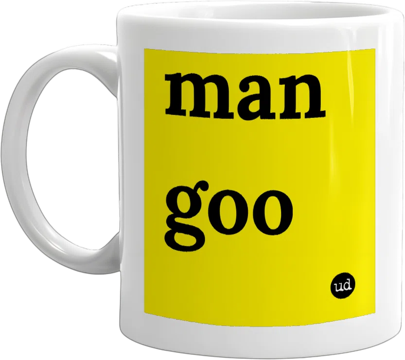 man goo front