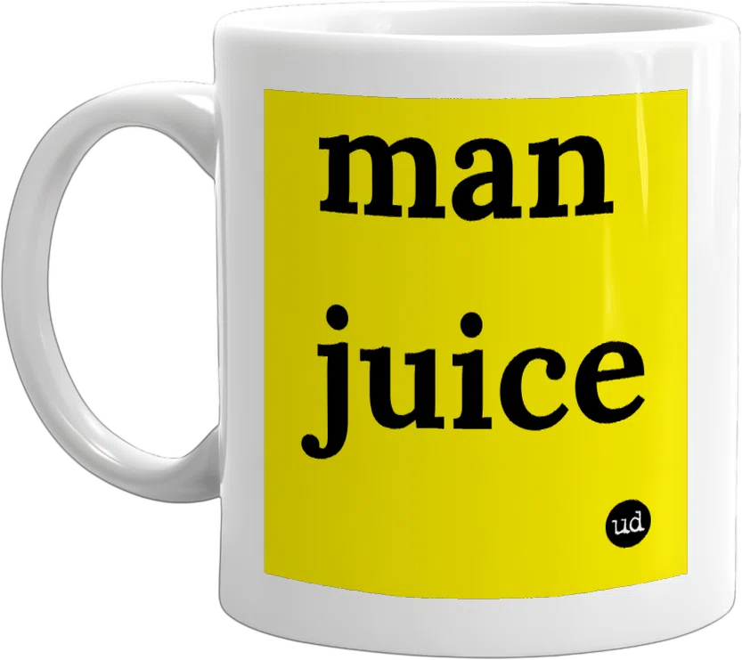 man juice front