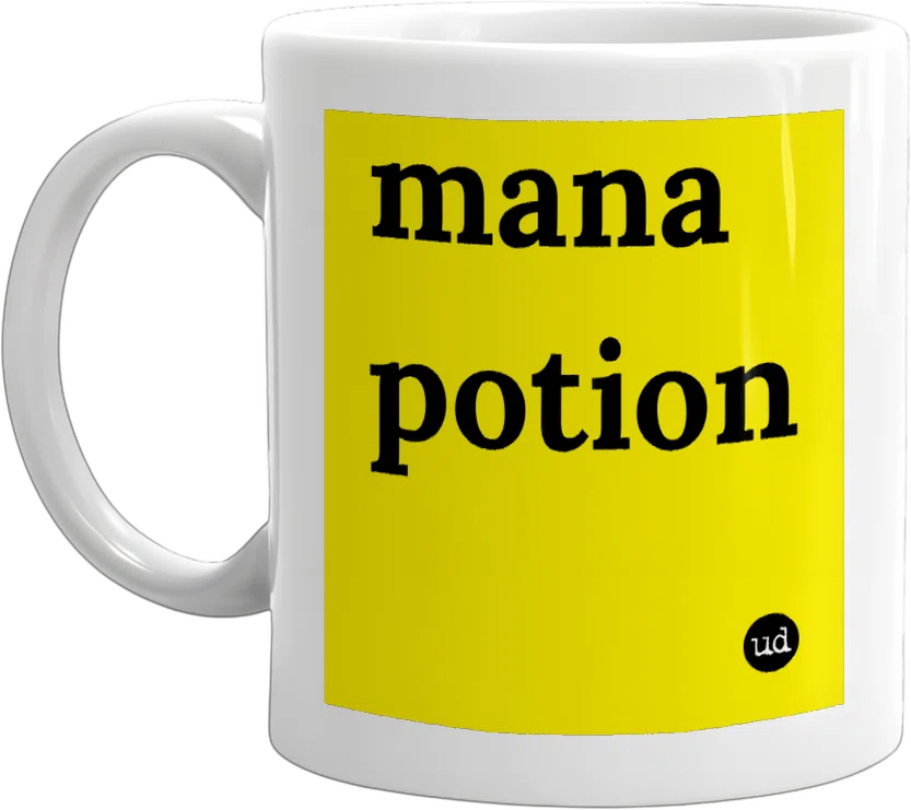 mana potion front