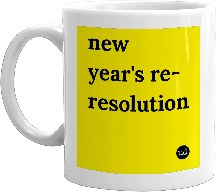 new year's re-resolution front