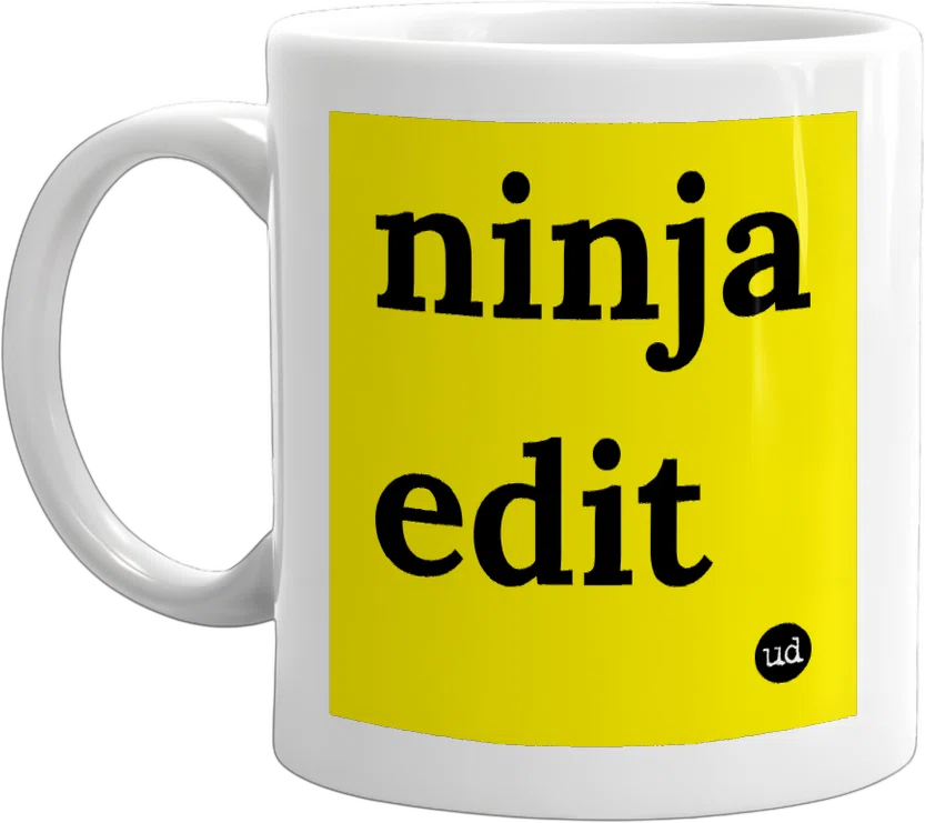 ninja edit front