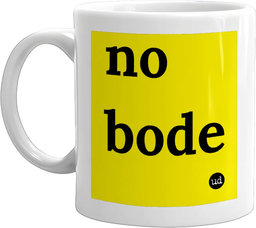 no bode front