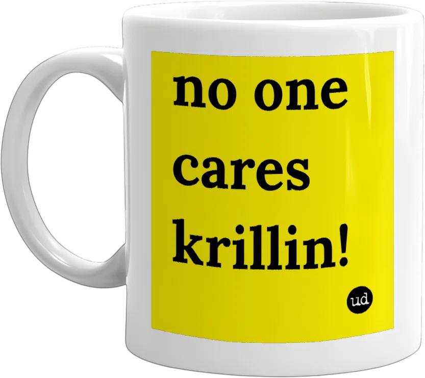 no one cares krillin! front