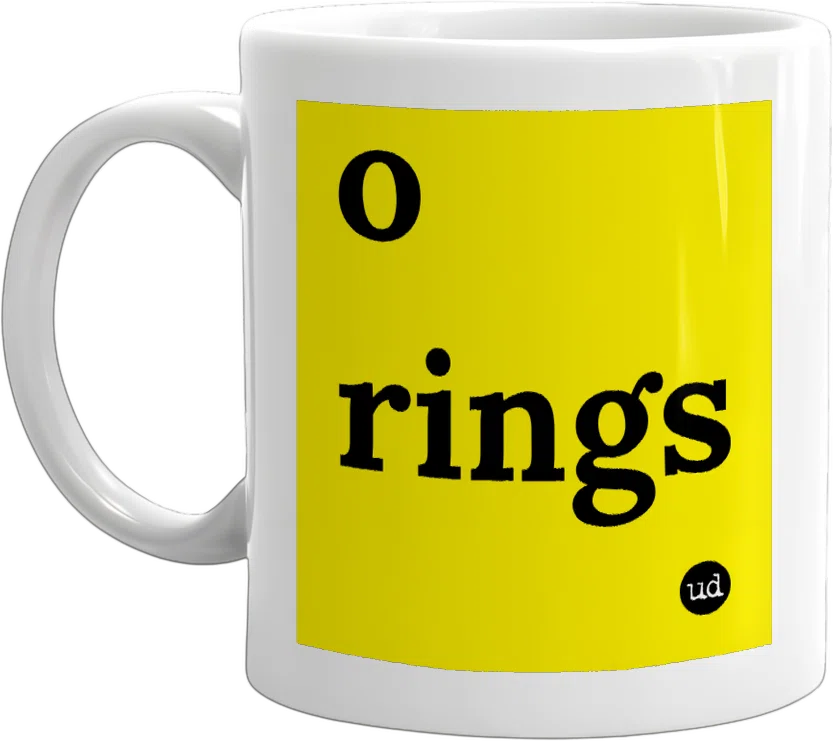 o rings front
