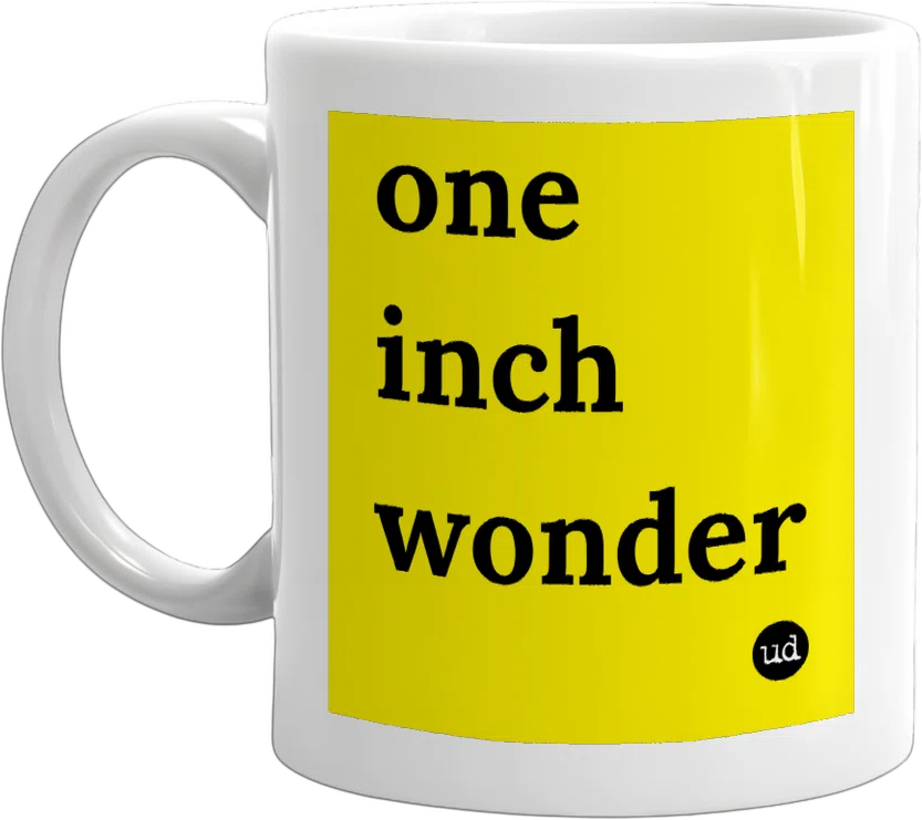 one inch wonder front