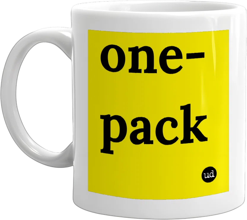 one-pack front