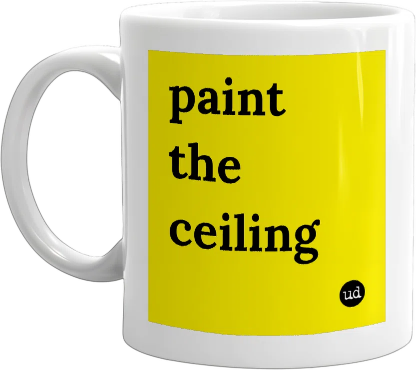 paint the ceiling front