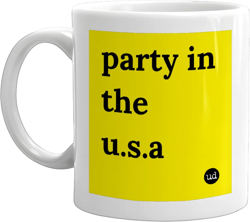 party in the u.s.a front