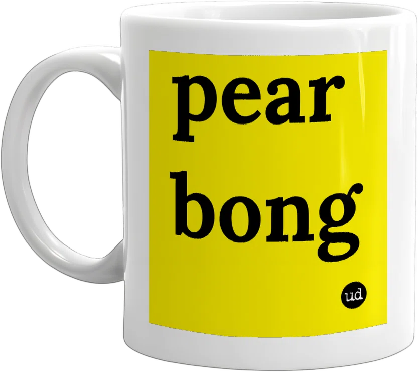 pear bong front