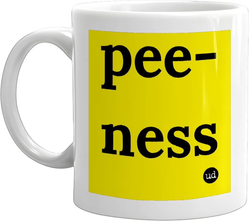 pee-ness front