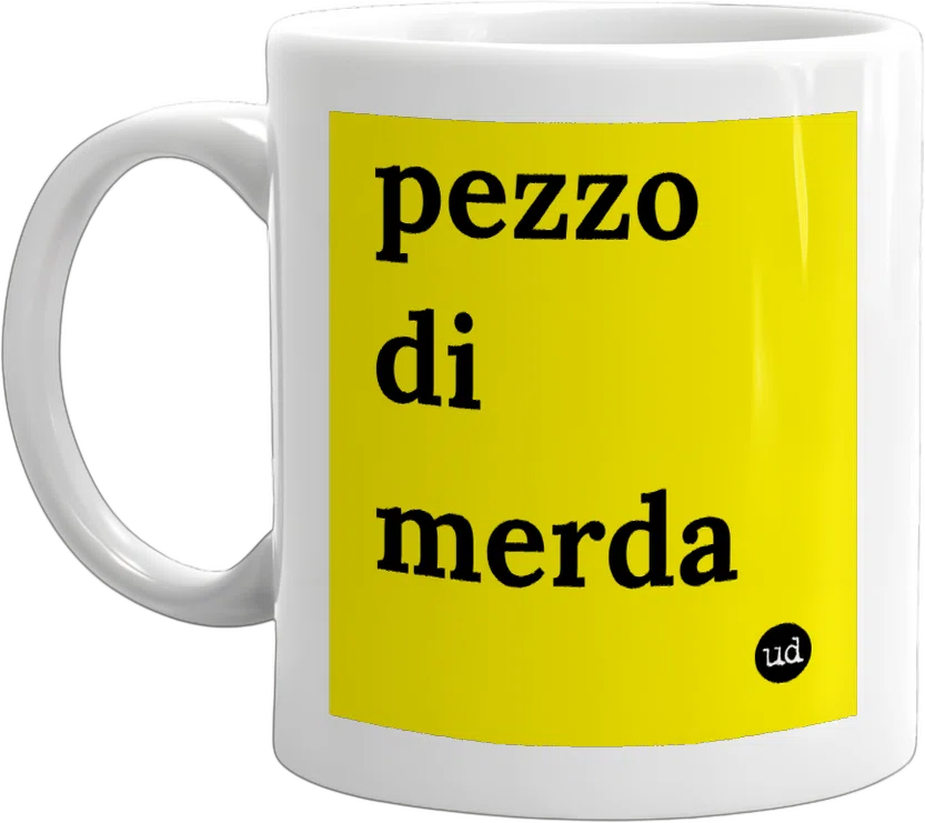 pezzo di merda front