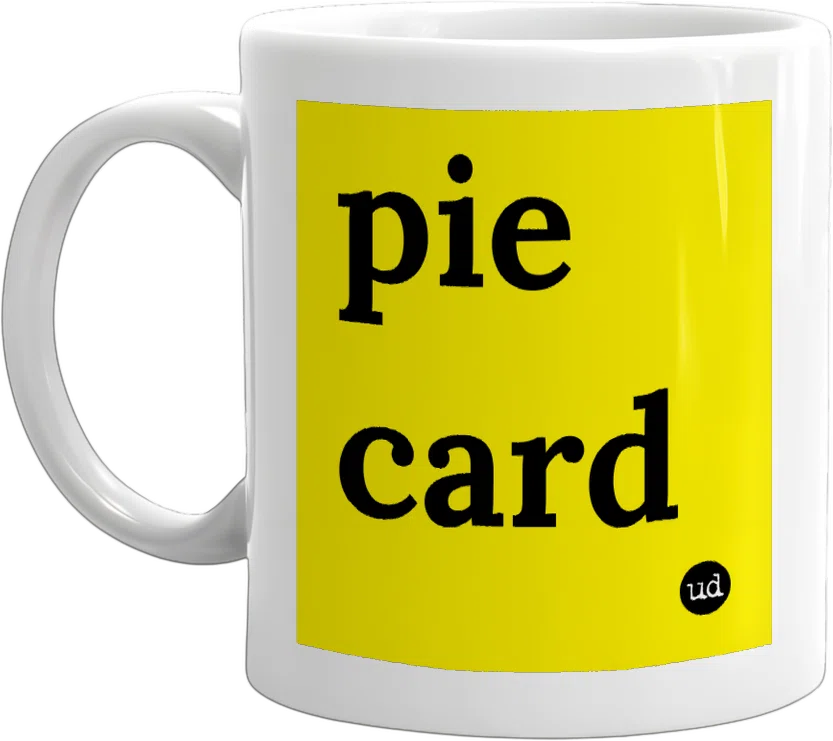 pie card front