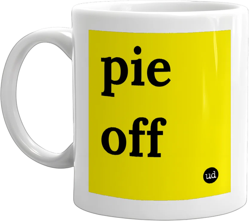 pie off front