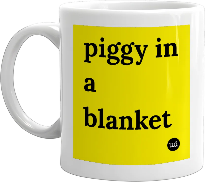 piggy in a blanket front