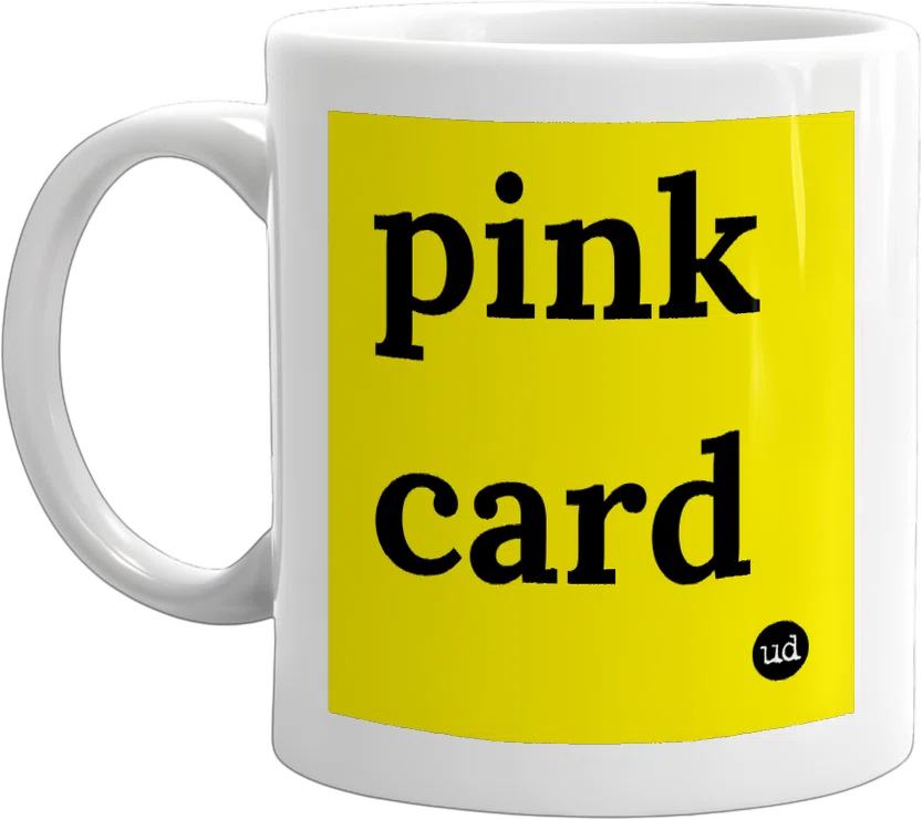pink card front