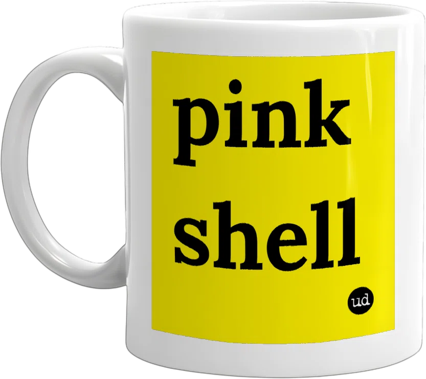 pink shell front