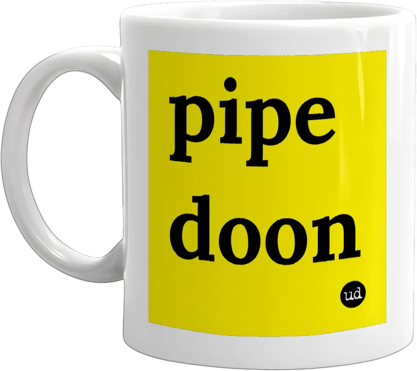 pipe doon front