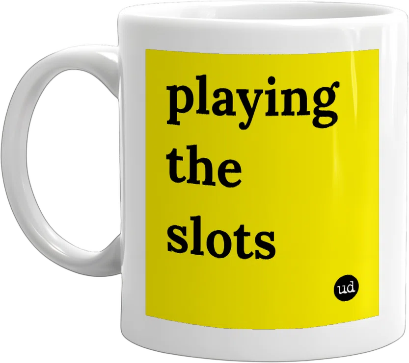 playing the slots front