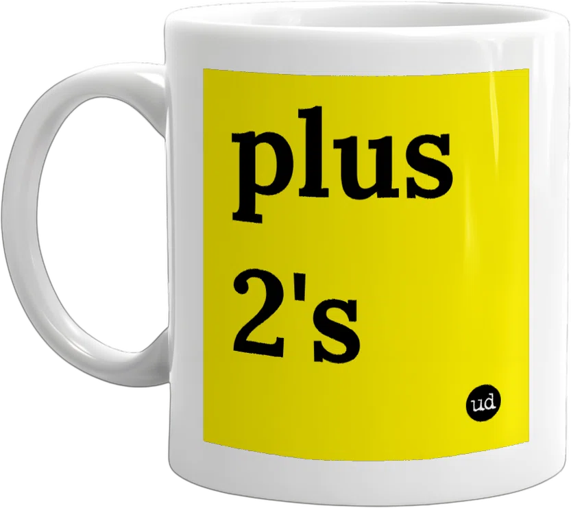 plus 2's front