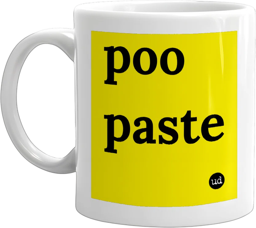 poo paste front