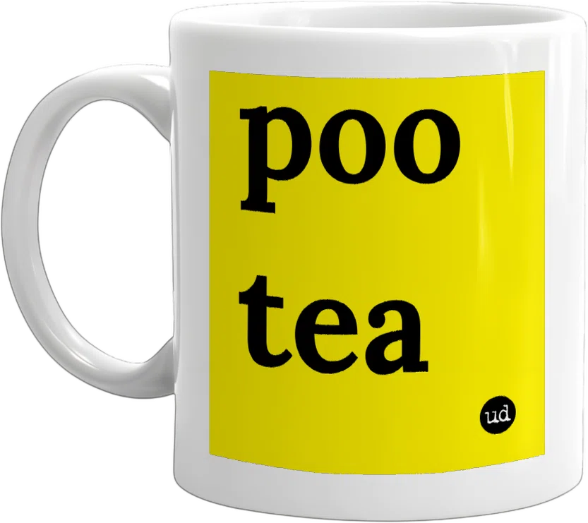 poo tea front