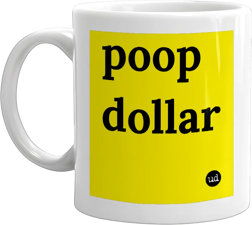 poop dollar front