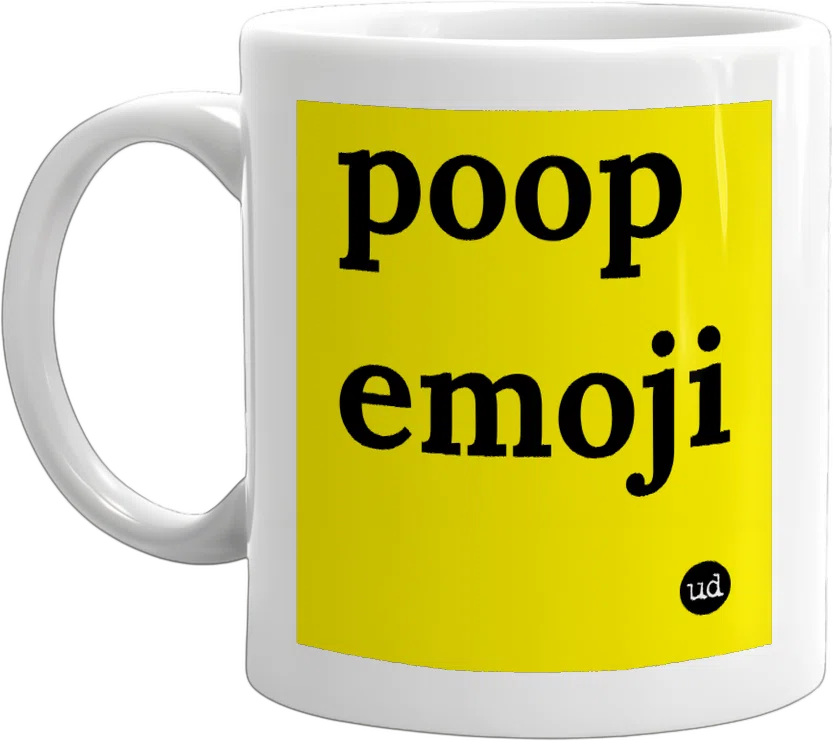 poop emoji front