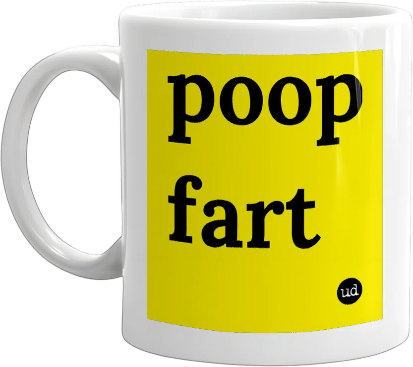 poop fart front