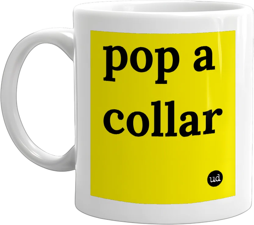 pop a collar front
